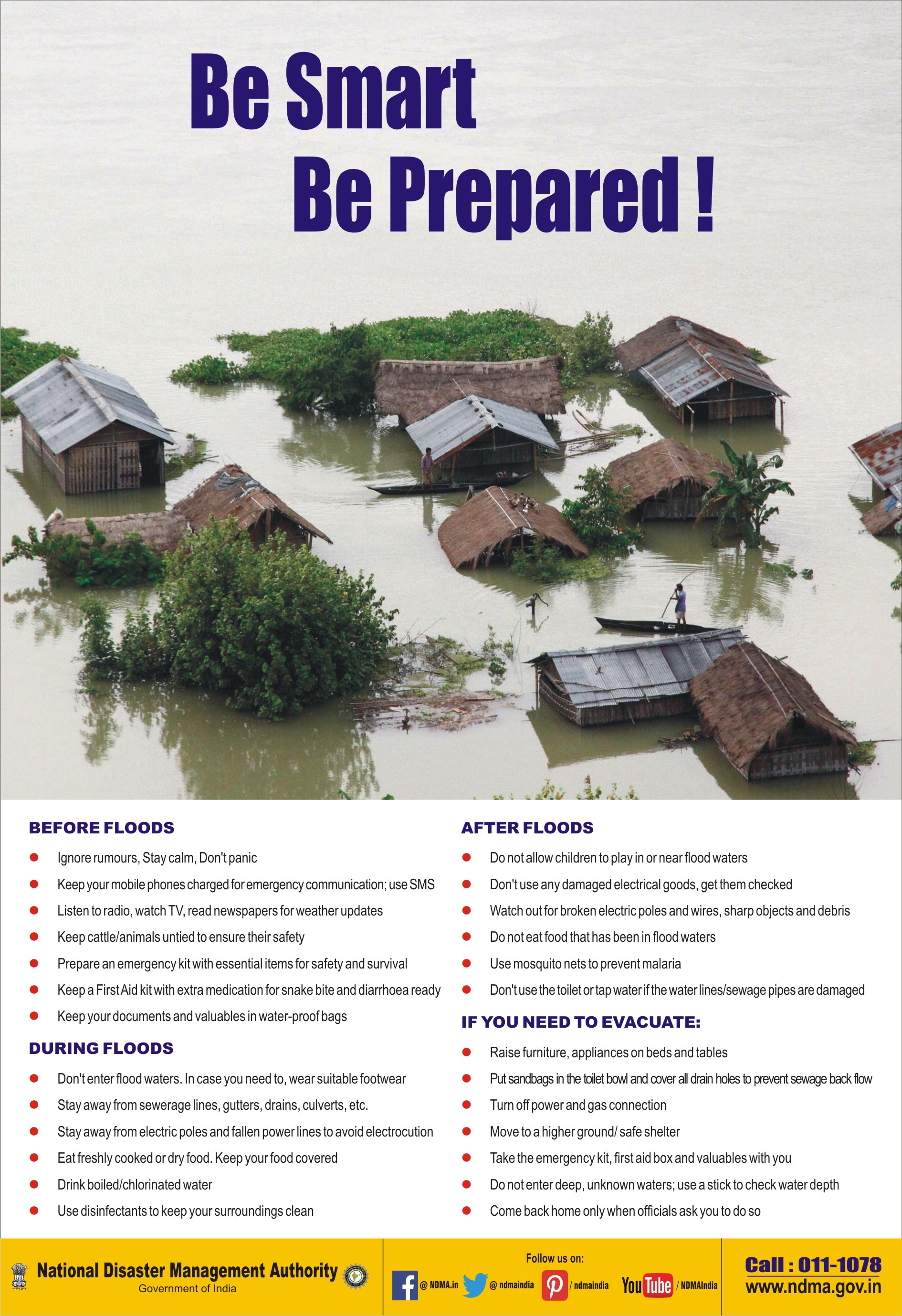 Do’s and don’ts of flood 